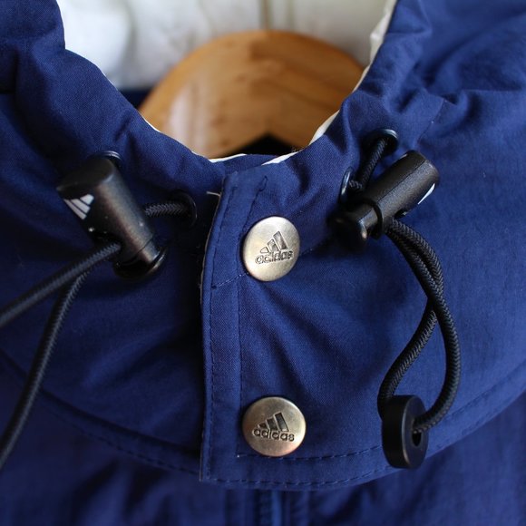 Vintage Adidas Blue Color Block Winter Jacket - Picture 8 of 14